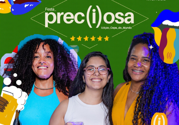 Festa exclusiva para mulheres mistura futebol e música no Muncab