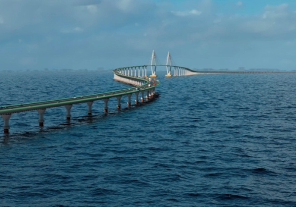 Ponte Salvador-Itaparica avança com autorização para canteiro de obras