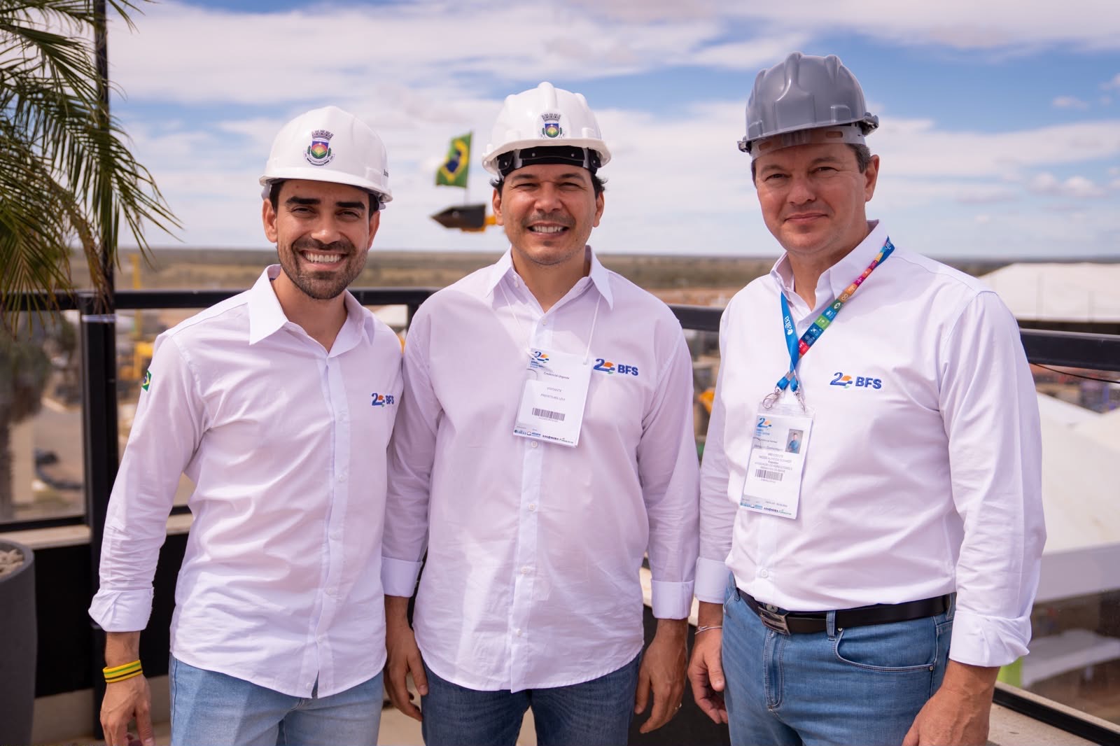 Vice-prefeito de Barreiras faz visita técnica na Bahia Farm Show