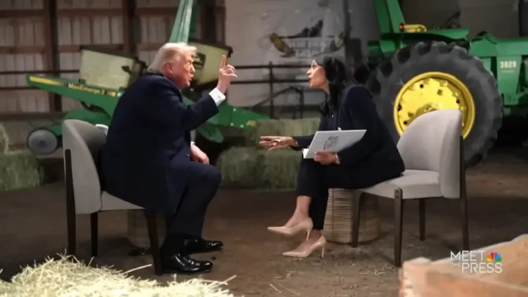 VÍDEO: Trump se irrita, bate boca com jornalista e abandona entrevista