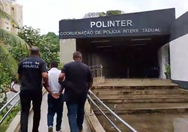 Foragido da Justiça é preso ao tentar fugir de Salvador para o…