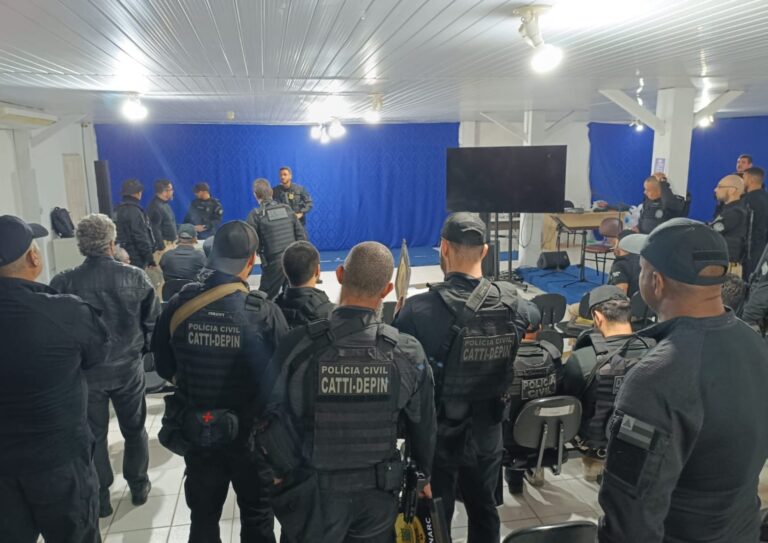 Megaoperação contra o tráfico mobiliza forças policiais em cidades da…