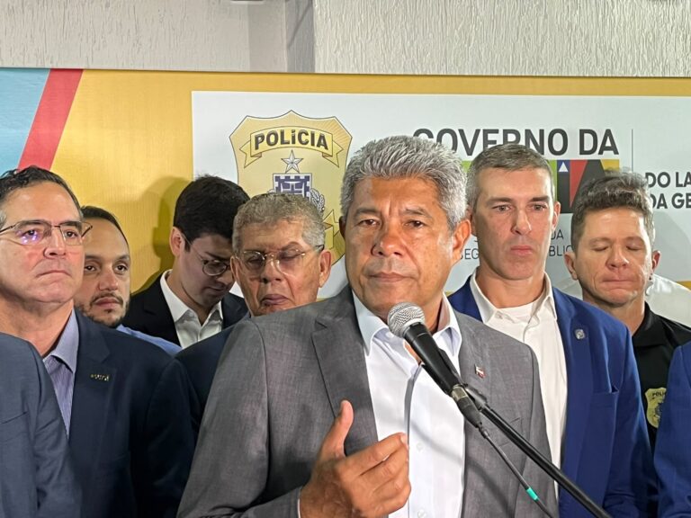 Jerônimo elogia ações do estado no combate ao crime: ‘Asfixia…