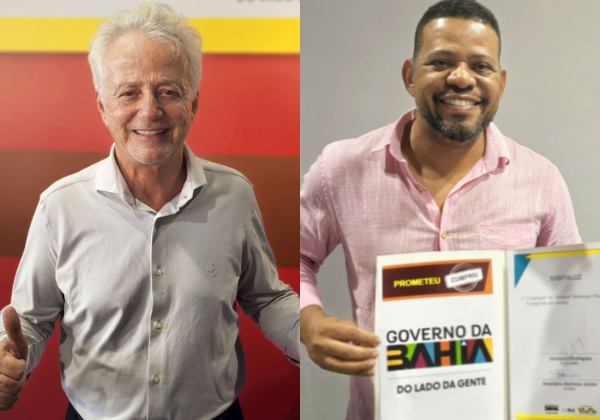 Ex-aliados de ACM Neto, prefeitos de Araçás e Santaluz declaram apoio à Jerônimo