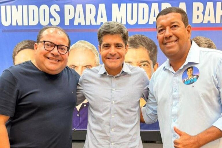 Aliado do PSD, base de Jerônimo Rodrigues, declara apoio a ACM Neto