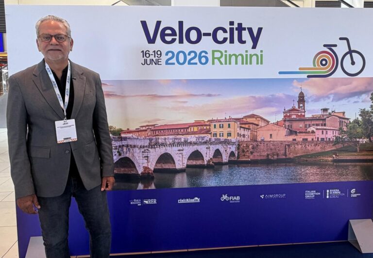 Salvador apresenta na Itália plataforma que mede economia da bicicleta