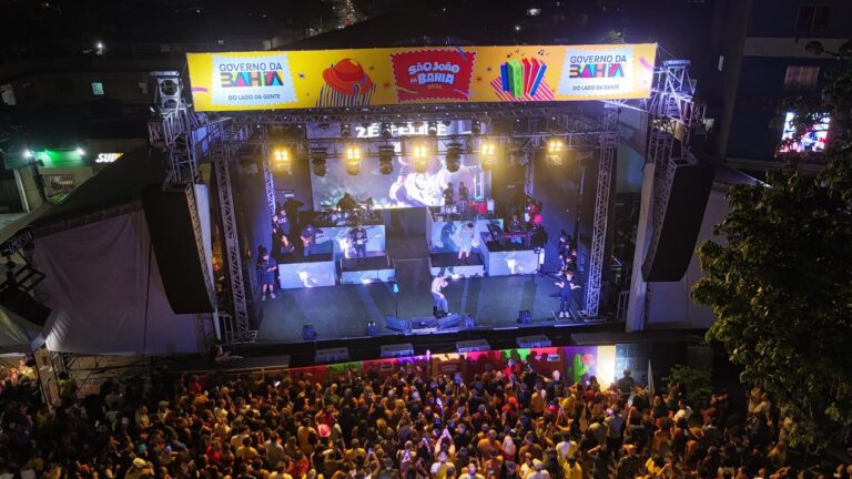 Solange Almeida, Zé Felipe e Simone Morena encerram São João da Bahia…