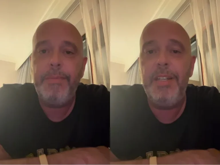 Alex Escobar atualiza estado de saúde após mal-estar ao vivo
