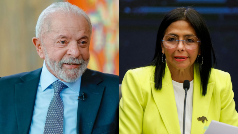 Lula liga para Delcy Rodríguez e reforça apoio à Venezuela
