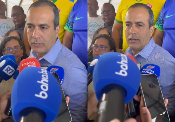 ‘Todo dia é um problema novo na área da segurança’, lamenta Bruno Reis