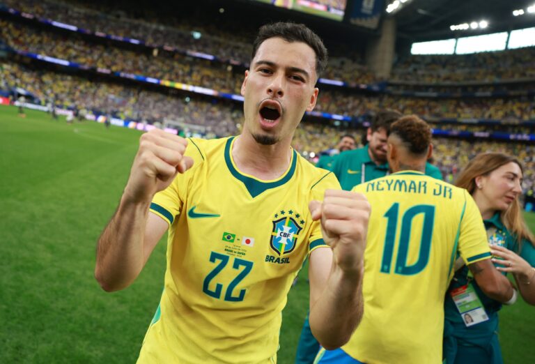 Martinelli celebra gol da classificação do Brasil: ‘Não tenho nem…
