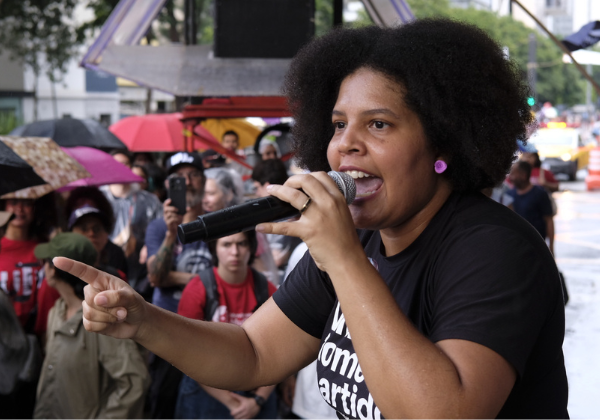 Pré-candidata Samara Martins (UP) (Foto: Cali Costa/divulgação)