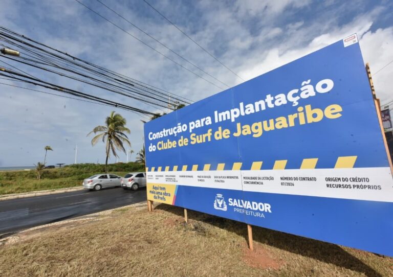 Salvador terá primeiro clube de surf público do Brasil em Jaguaribe
