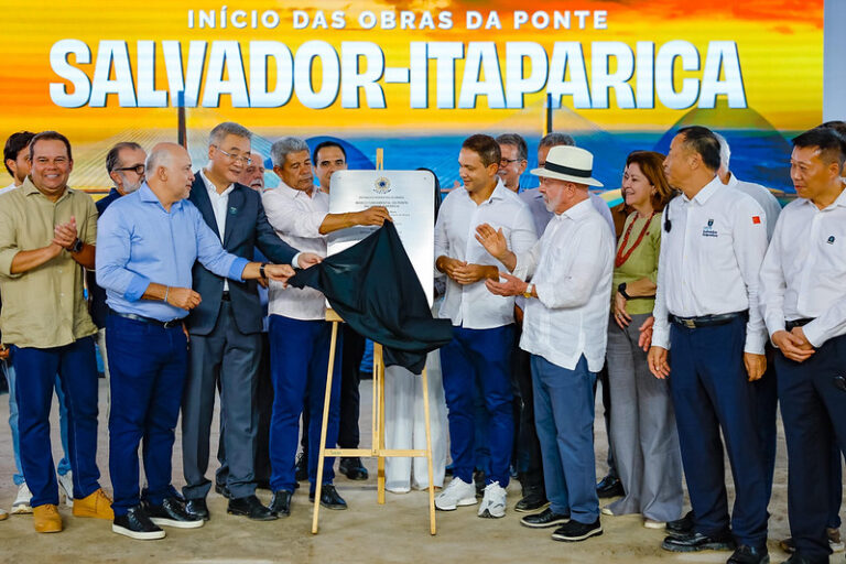 Prefeito de Vera Cruz agradece a Lula por início de obras da ponte…