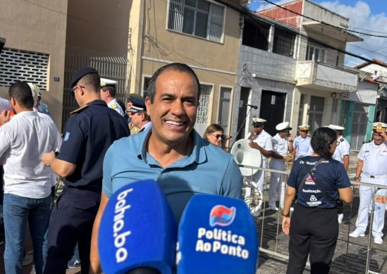 Bruno Reis critica governo do PT e diz que Ponte Salvador-Itaparica é…