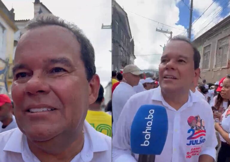 No 2 de Julho, Geraldo Júnior exalta democracia e minimiza críticas…