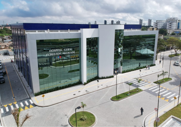Hospital Cleriston Andrade, em Feira de Santana (Foto: reprodução/Sesab)