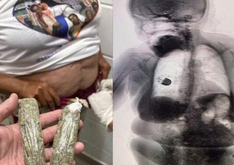 Idosa é presa ao tentar entrar com drogas no Conjunto Penal de Irecê