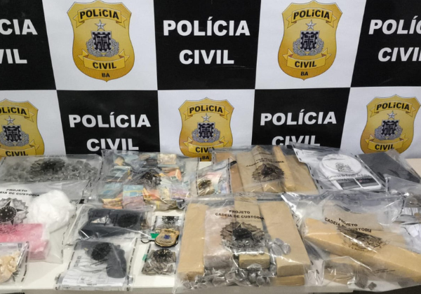 Operação Grandmother prende suspeita de liderar grupo criminoso em Itororó e Itapetinga (Foto: Divulgação / Ascom PCBA)