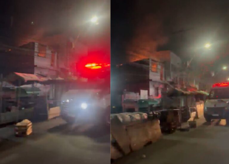 Incêndio atinge prédio residencial em São Caetano