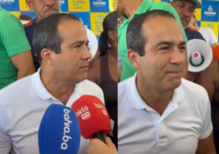 ‘Incompetência do governo do PT’, diz Bruno Reis após afundamento na…