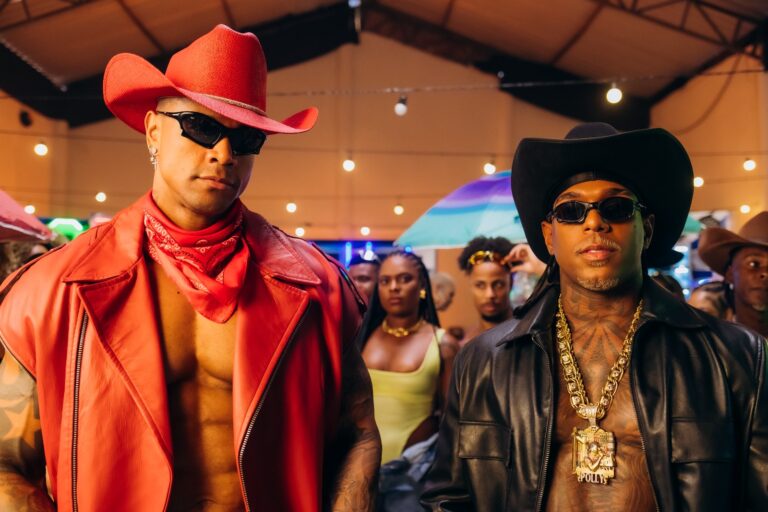 Oh Polêmico e Léo Santana viram cowboys em nova parceria ‘Laço na…