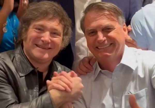 Alexandre de Moraes proíbe visita de Javier Milei a Jair Bolsonaro