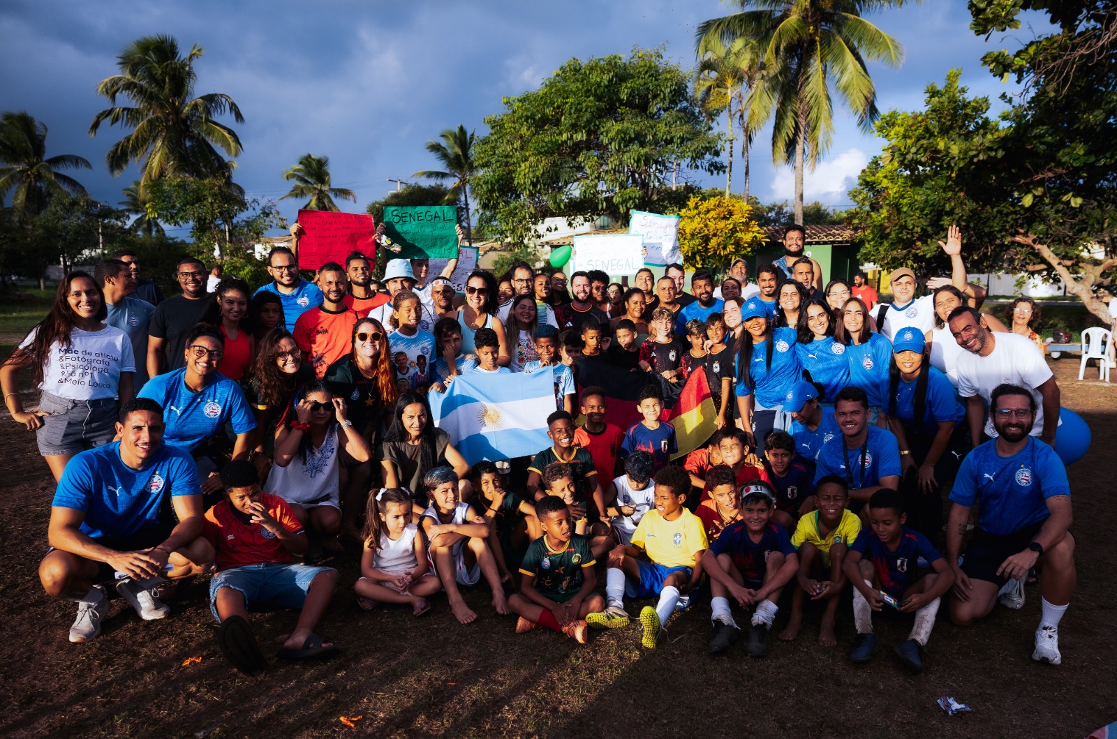 Iniciação do Bahia realiza torneio de futebol 3×3 inspirado na Copa do Mundo