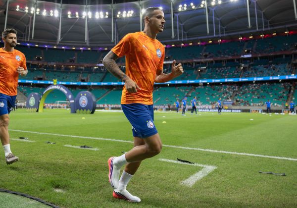 Juba cumpre suspensão no compromisso do Bahia contra o Atlético-MG