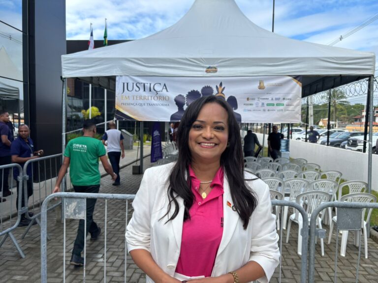 Vice-prefeita de Ilhéus destaca ação social e parceria com o TJ-BA