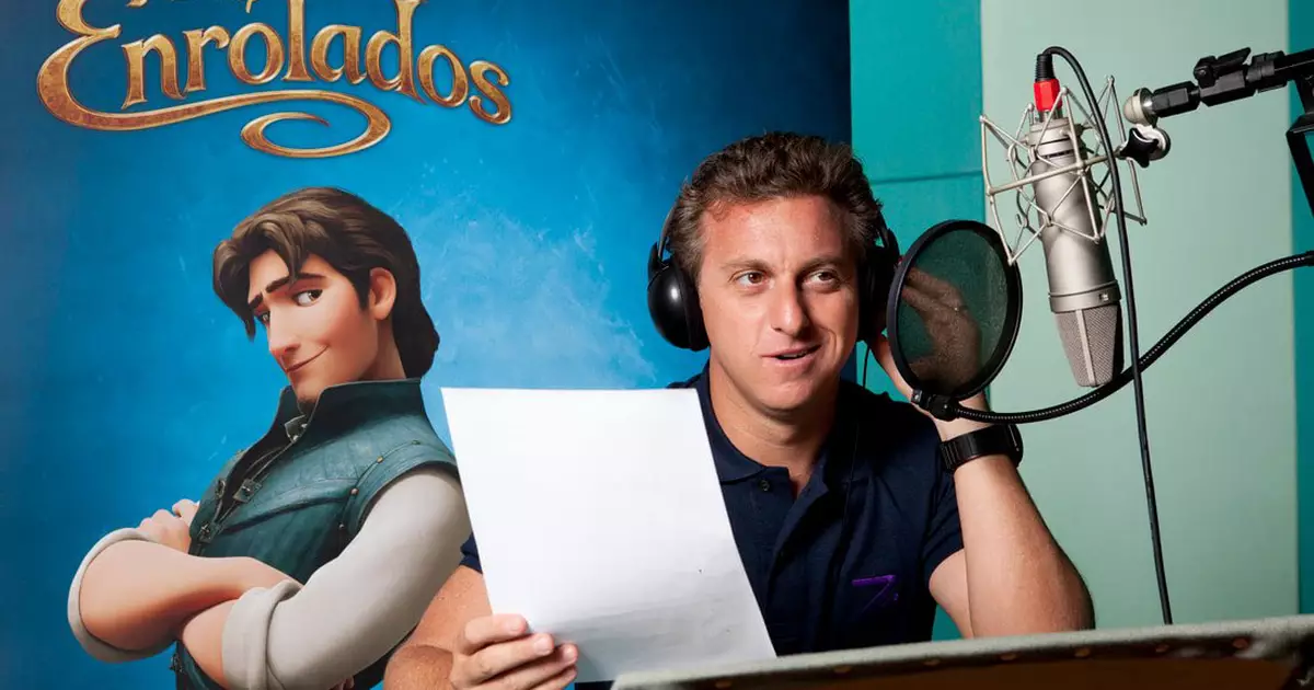Dublagem de Luciano Huck em ‘Enrolados’ precisou ser ‘corrigida’