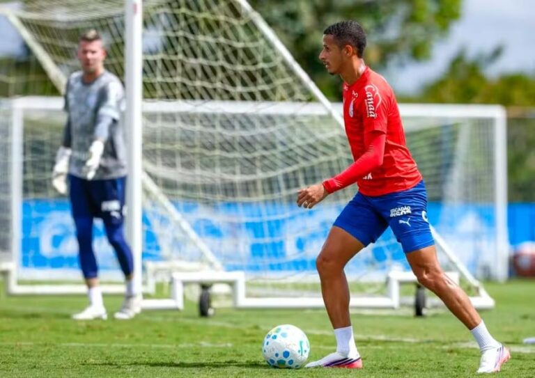 Com Juba, Bahia segue preparação para jogo contra o Corinthians