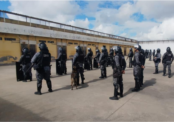 Ação integrada é deflagrada em conjunto penal da Bahia
