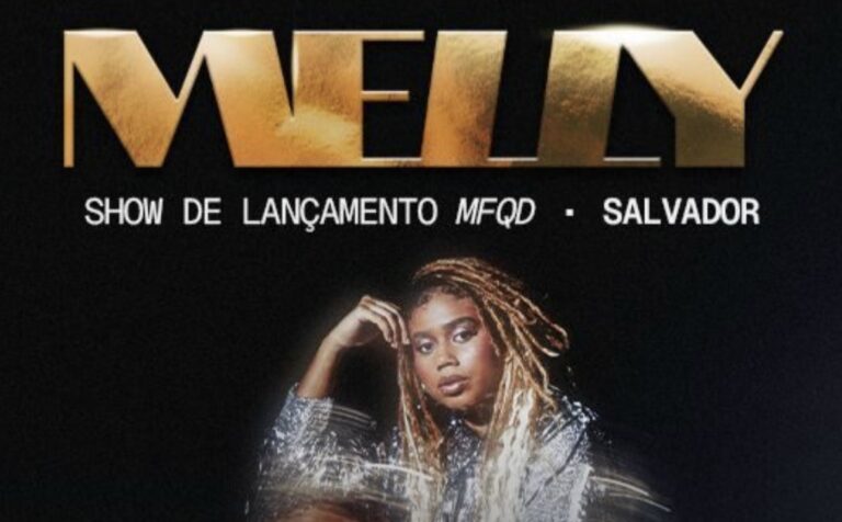 Melly anuncia primeiro show de novo álbum em Salvador