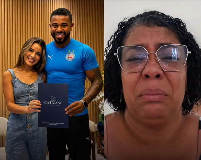 Mãe de Davi Brito se emociona após não ser convidada para casamento do filho