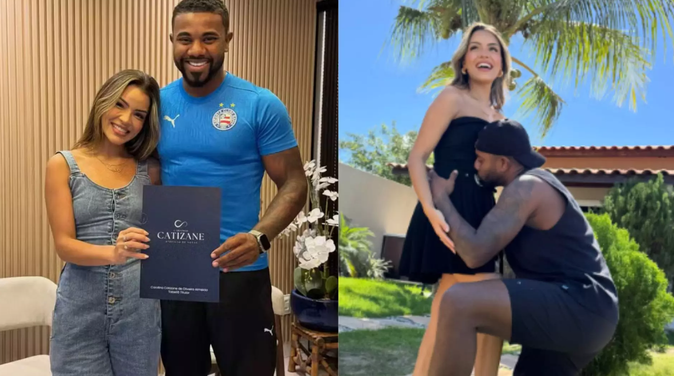 Vai ser papai? Davi Brito beija barriga da esposa e faz suspense sobre novidade