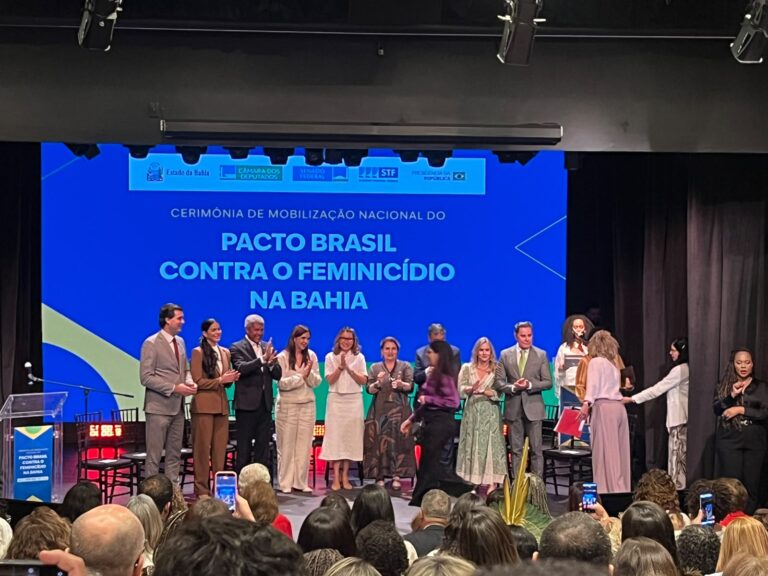 Janja defende união dos Três Poderes contra feminicídio e elogia…
