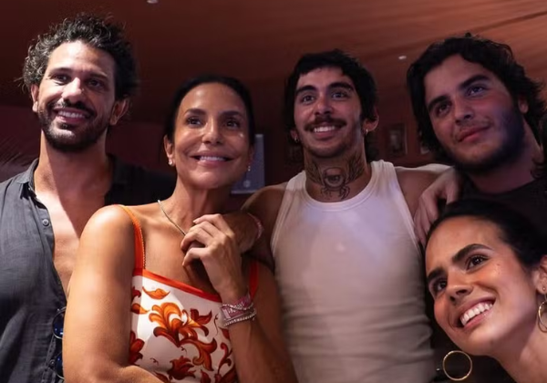 Ivete Sangalo curte balada com filho e novo affair na Europa