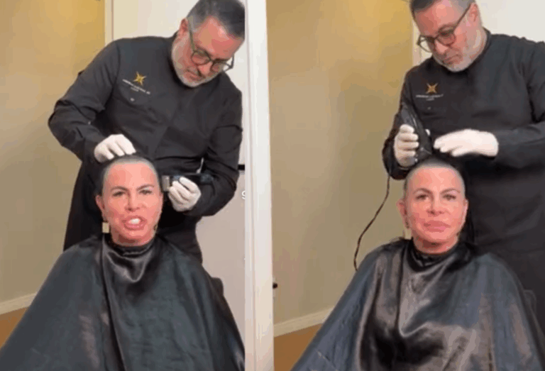 Gretchen raspa a cabeça durante transmissão ao vivo e revela motivo…