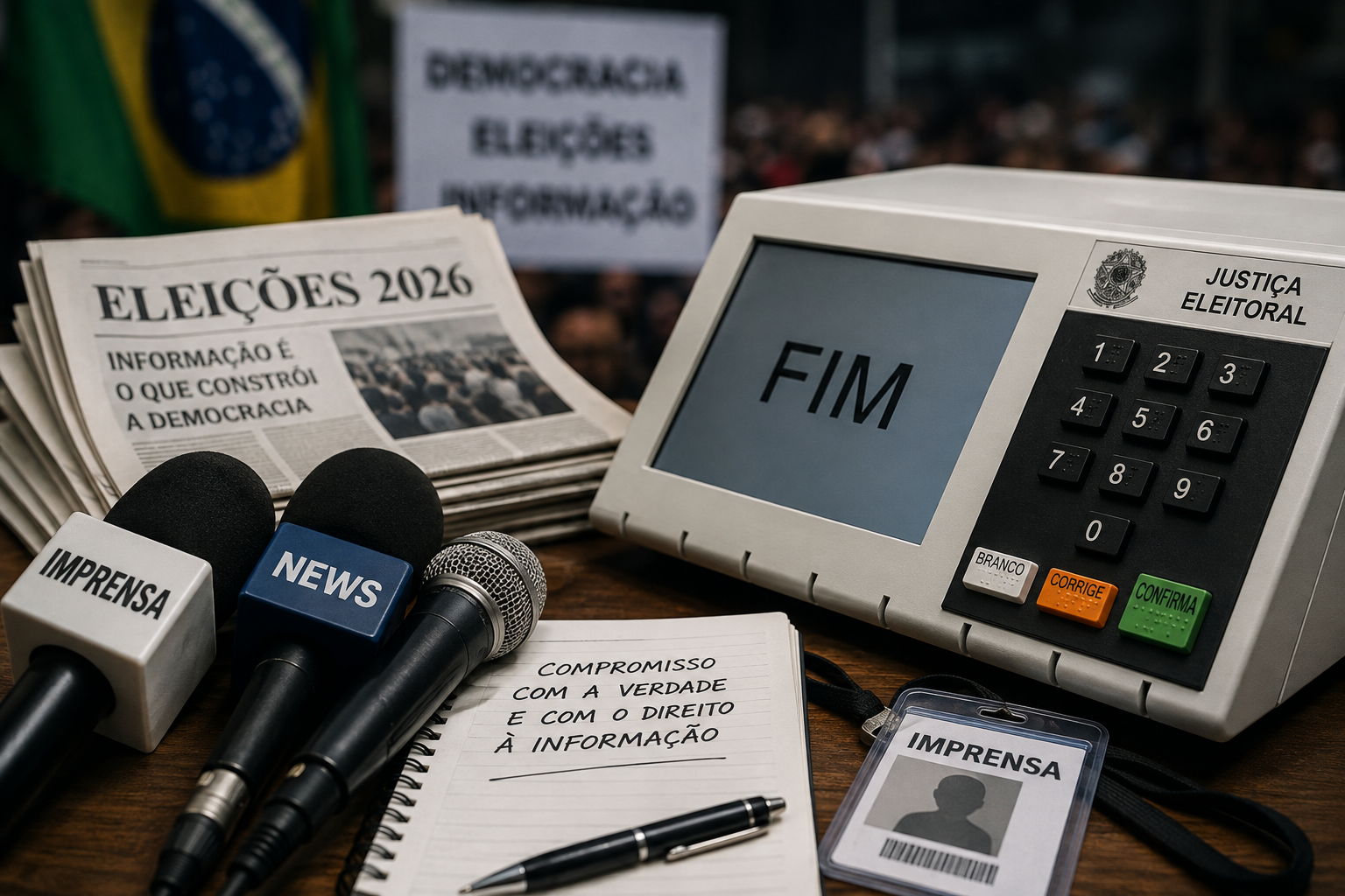 Sinjorba cobra respeito à liberdade de imprensa durante as eleições