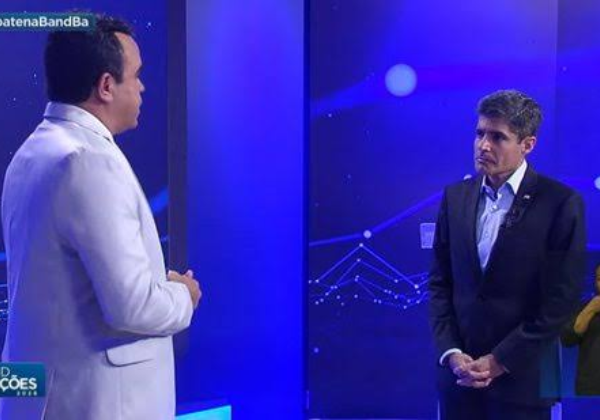 Mansur questiona apoio de ACM Neto à Presidência durante debate