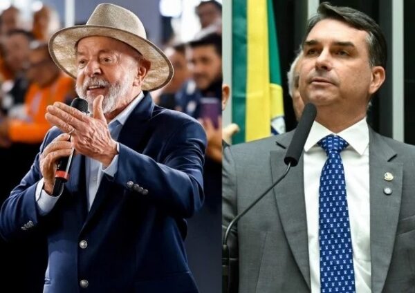 BTG/Nexus: Lula lidera 1º turno, mas empata com Flávio no 2º