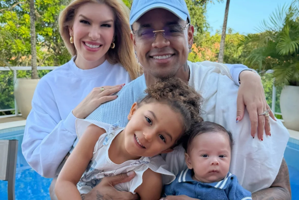 VÍDEO: Lore Improta surpreende seguidores com tamanho do filho de dois meses