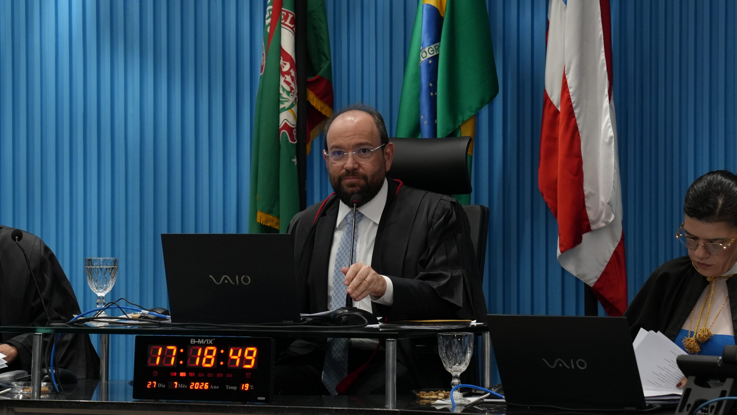 Presidente do TRE-BA divulga áudio atribuído a Marcelo Nilo com ameaça de dossiê