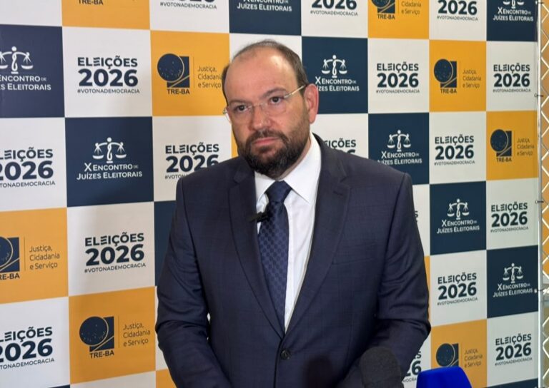 VÍDEO: Presidente do TRE-BA reage a áudio atribuído a Nilo: ‘Dossiê…