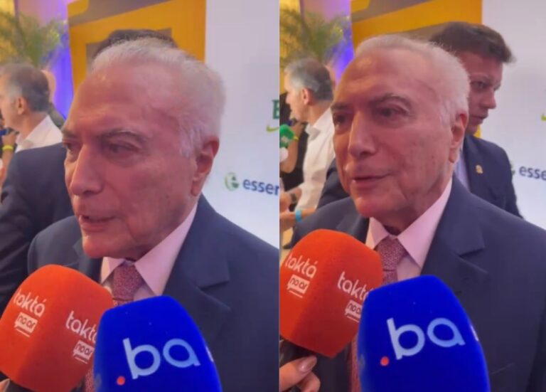 Em Salvador, Temer critica política sem projetos: ‘Fragiliza’