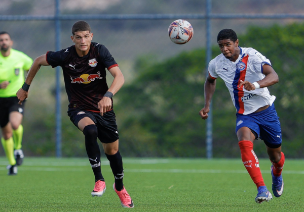 Bahia reage a outro 3 a 0 e busca empate contra o Bragantino no Sub-17