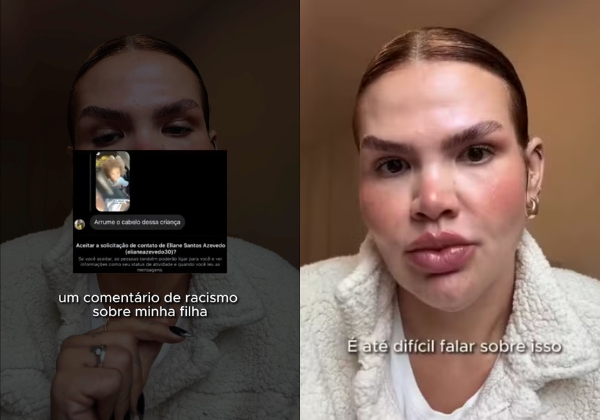 Thaís Carla denuncia ataques racistas contra filhas nas redes
