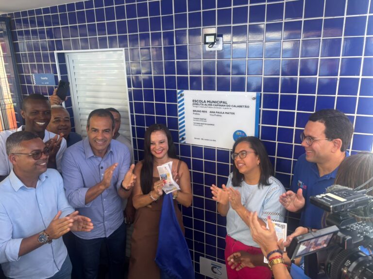Bruno Reis entrega nova escola e anuncia mais 11 unidades