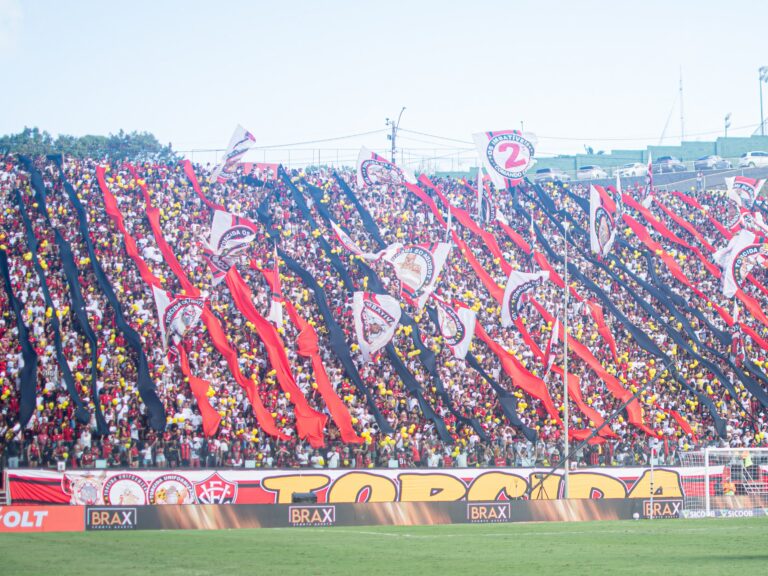 Torcida do Vitória no Barrdão